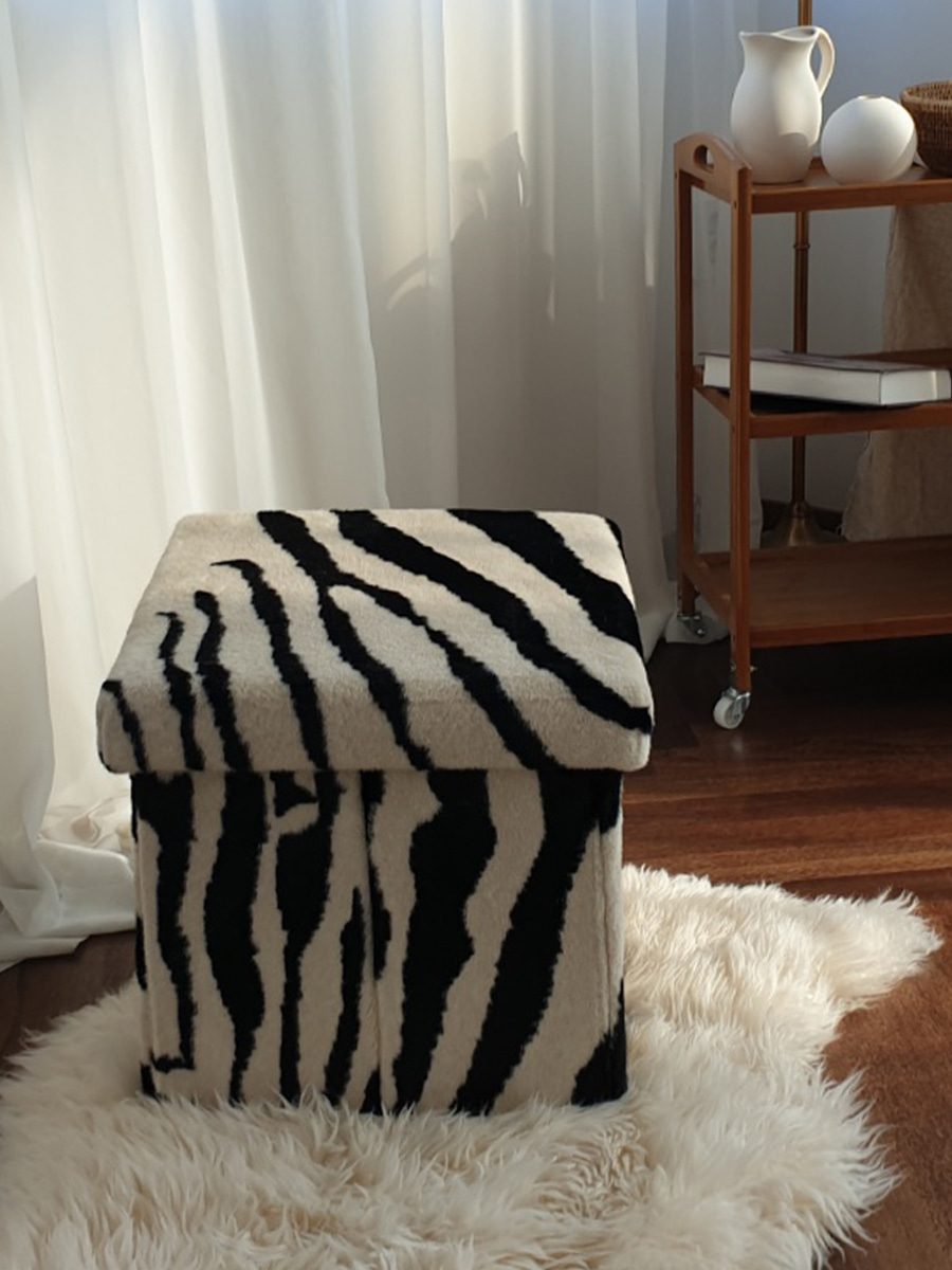 molliolli home storage &amp; chair fur box (Jibla)